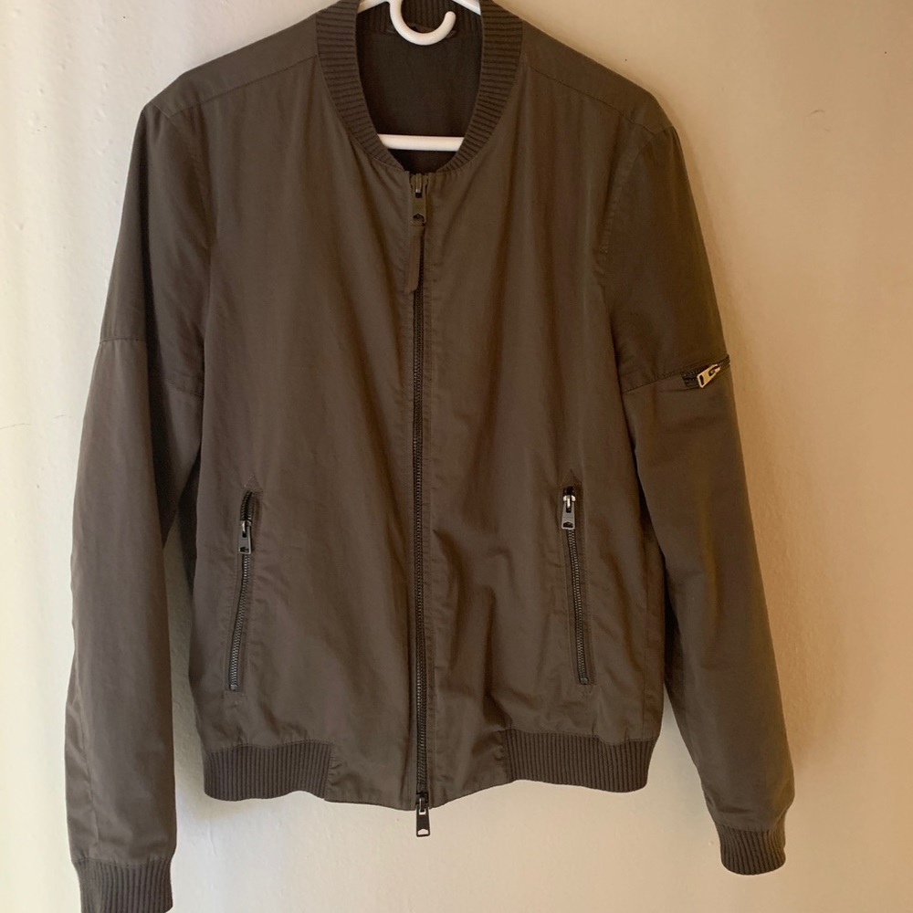 All Saints Nero bomber jacket